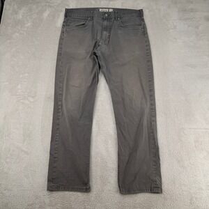 Patagonia Iron Clad Organic Cotton Straight Jeans Mens 36x30 Gray Stretch Work